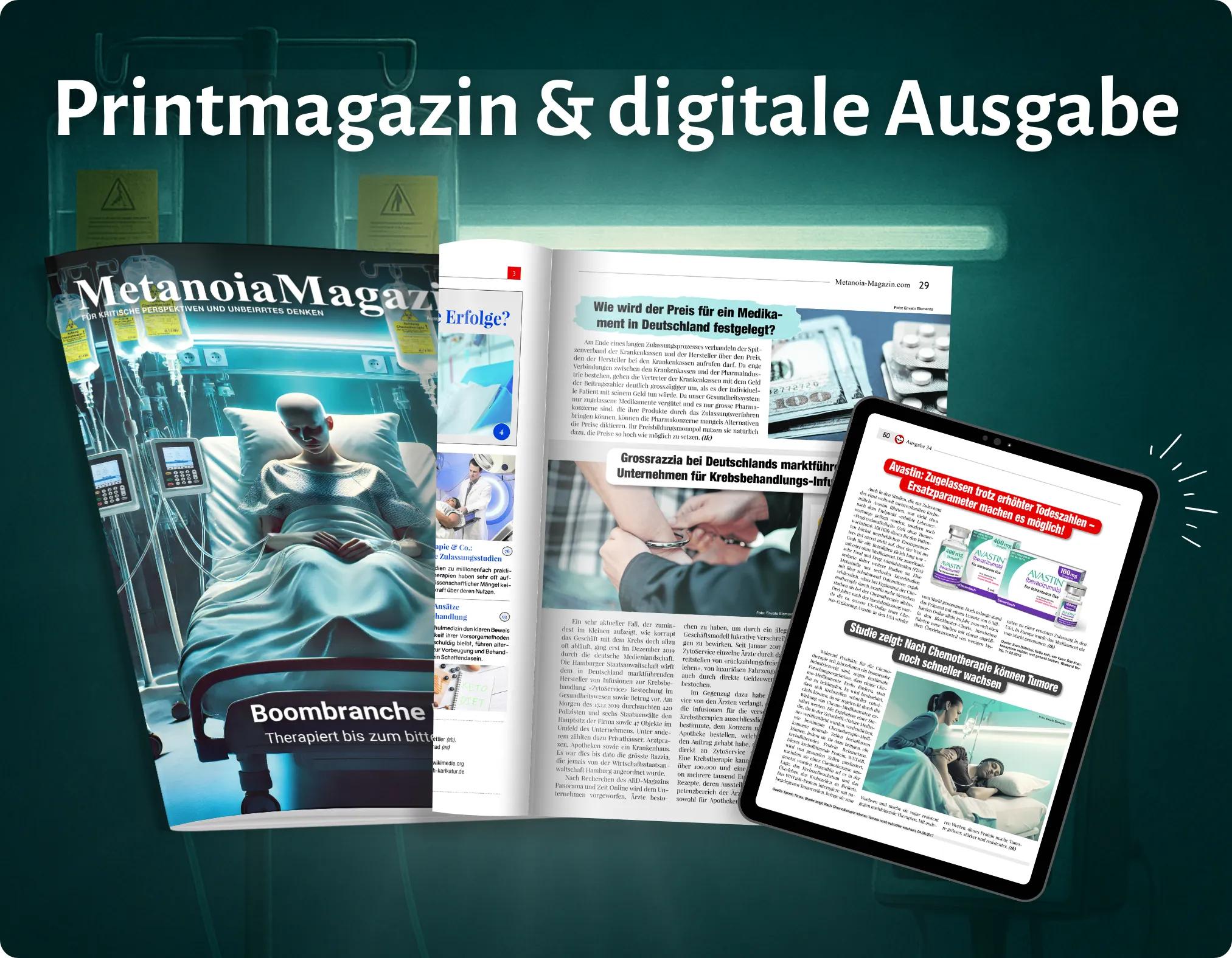 Neuauflage Ausgabe 34: Boombranche Krebs und ihr tumorhaftes Wachstum