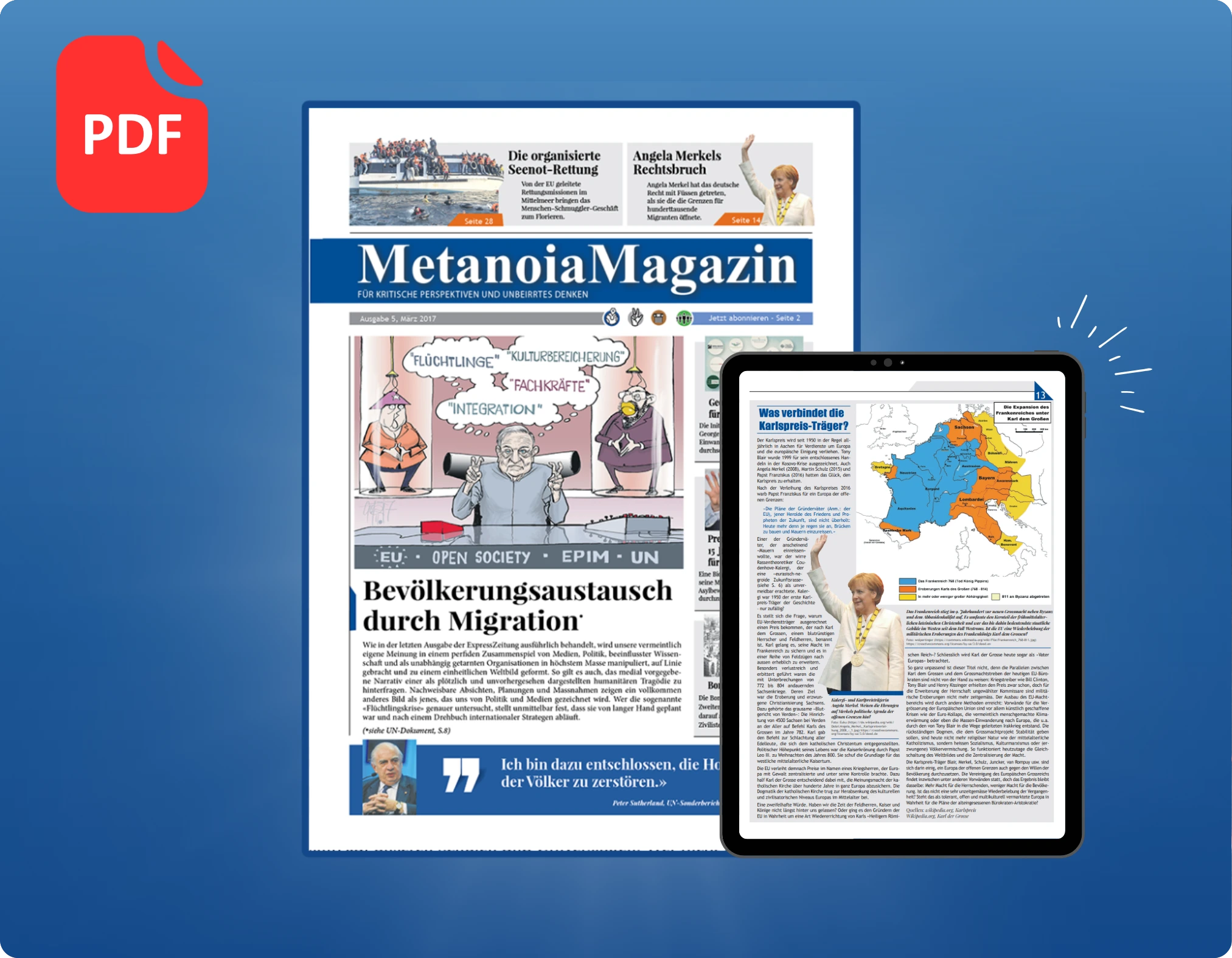 Ausgabe 05: Bevölkerungsaustausch durch Migration
