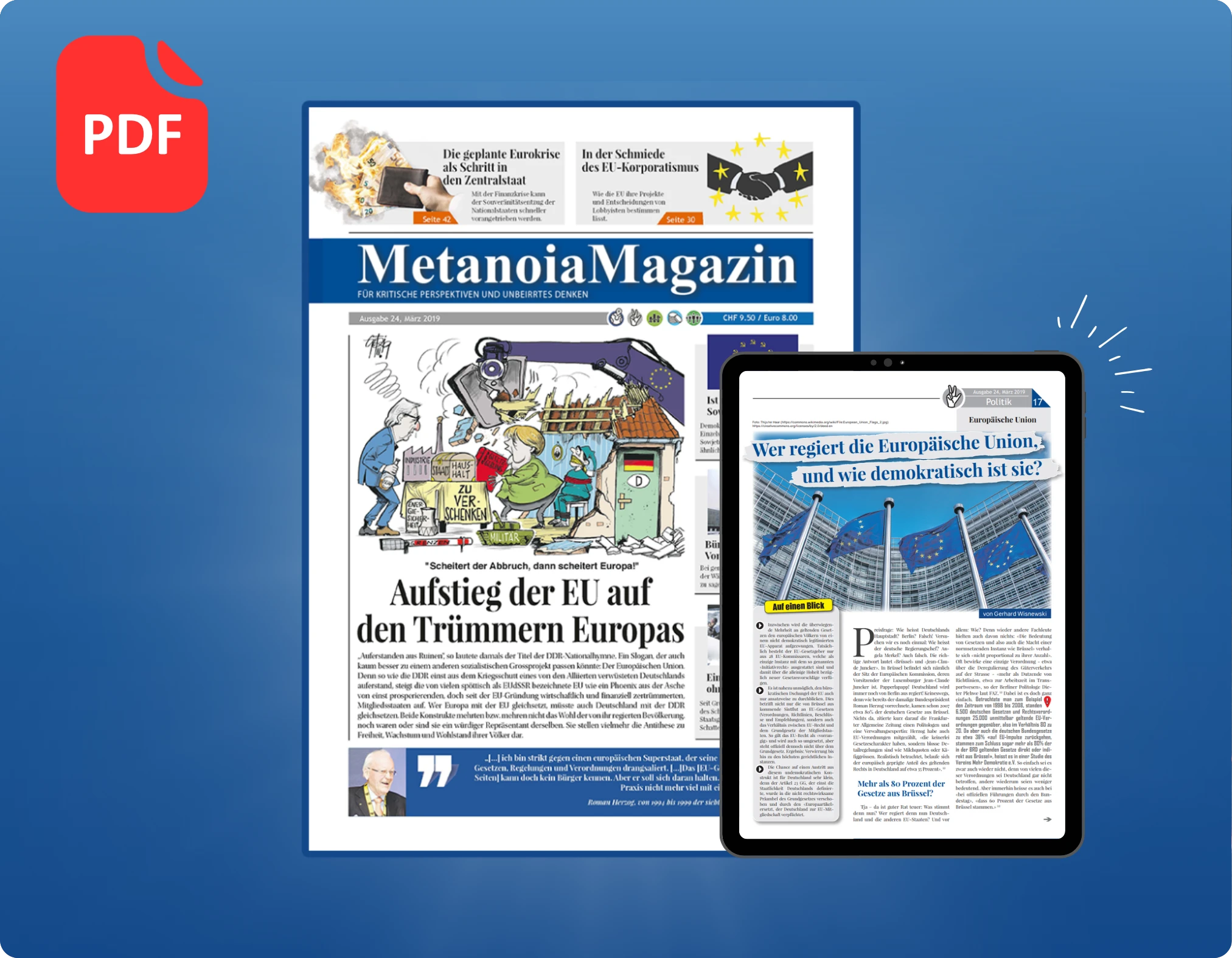 Ausgabe 24: Aufstieg der EU auf den Trümmern Europas