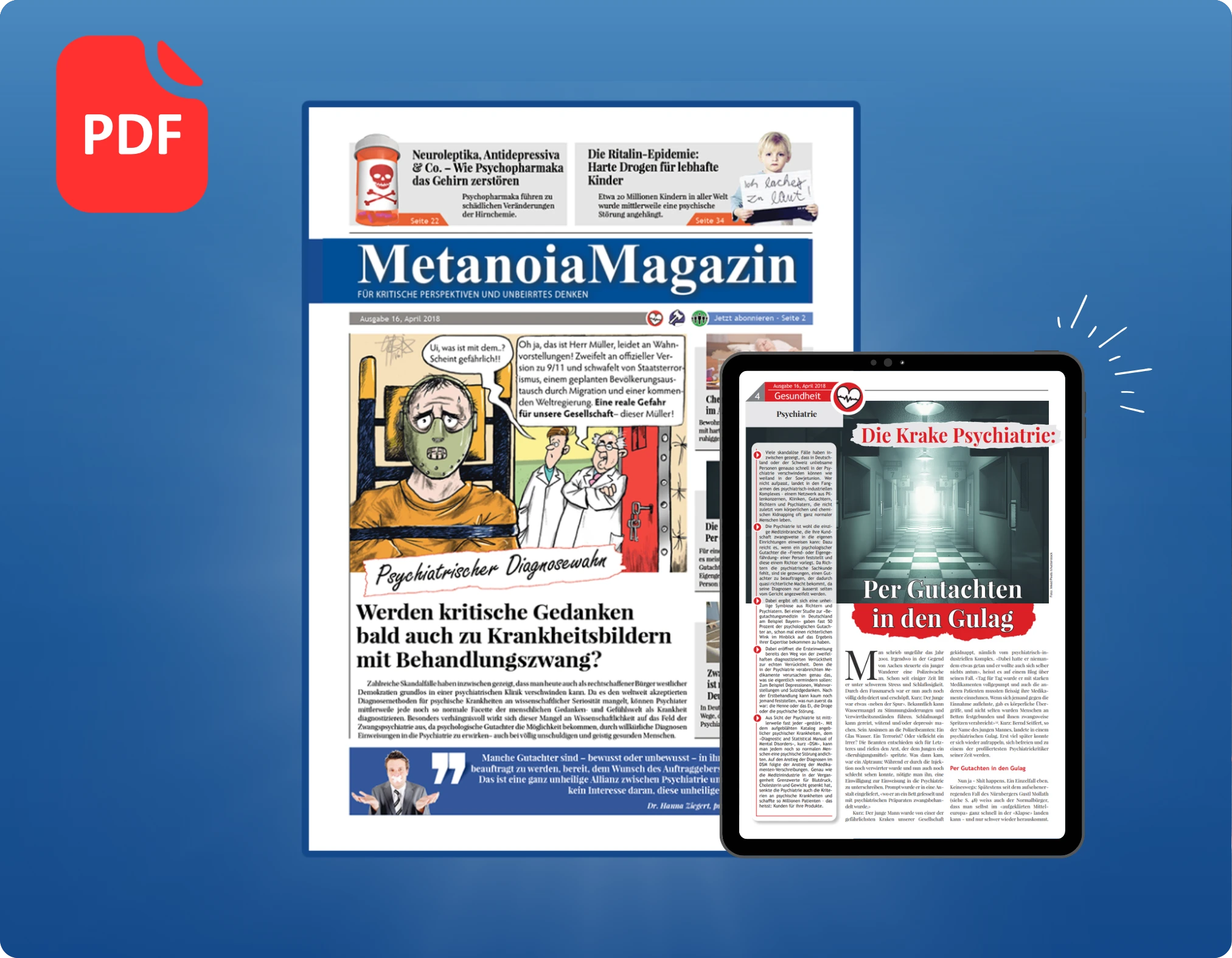 Ausgabe 16: Psychiatrischer Diagnosewahn
