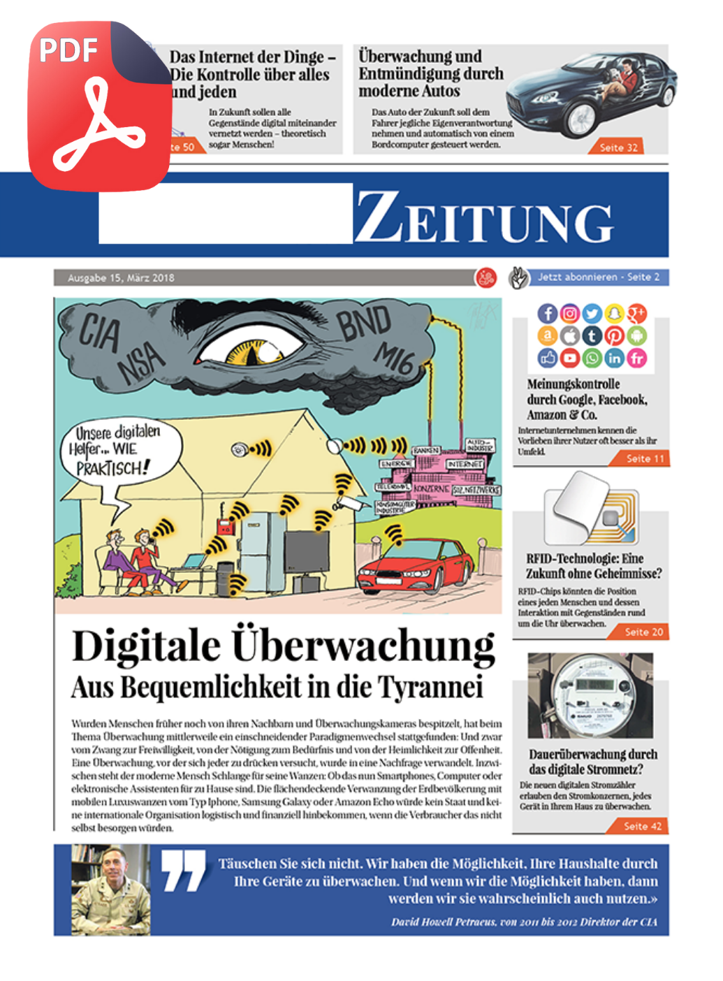 Ausgabe 15: Digitale Überwachung